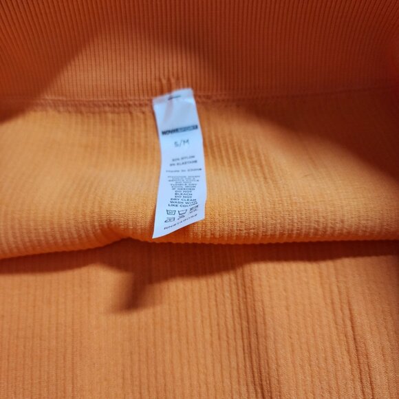 Nova‎ Sport Tangerine Ribbed Legging Size S/M - Picture 5 of 5